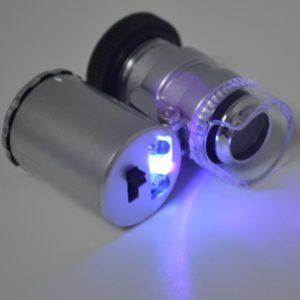 Zak Mini Microscoop 60x Led & UV Verlichting-339