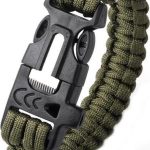 3 in 1 Survival armband groen