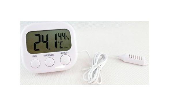 Digitale Thermometer & Hygrometer externer sensor-0