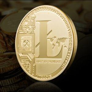 Litecoin Munt Goudkleurig-885