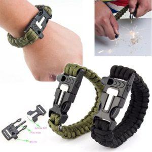 3 in 1 Survival armband groen-976