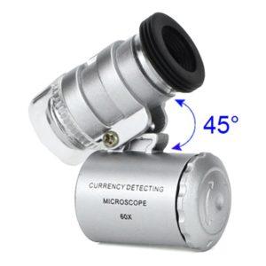 Zak Mini Microscoop 60x Led & UV Verlichting-0