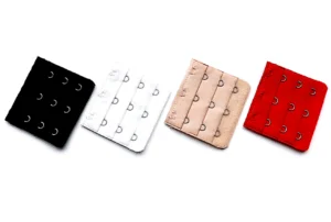 4 bh verlengstukken (3 haaks bh verlengstuk in zwart, wit, rood en huid)-0