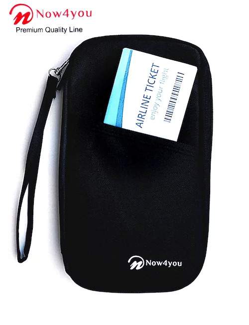 Now4you Luxe Reis Organizer - Paspoorthouder – Paspoorthoesje – Reisportefeuille -Zwart-0 Now4you Luxe Reis Organizer - Paspoorthouder – Paspoorthoesje – Reisportefeuille -Zwart-0