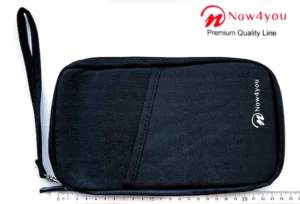 Now4you Luxe Reis Organizer - Paspoorthouder – Paspoorthoesje – Reisportefeuille -Zwart-1194
