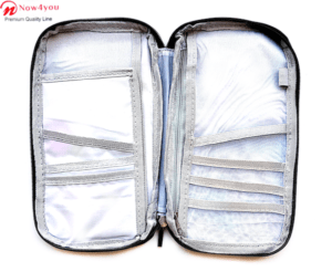 Now4you Travel Organizer - Reis Portemonnee – Paspoorthoesje- Blauw-1233