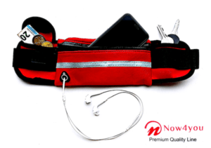 Running belt - Hardloop belt - Hardloop riem - Rood-0