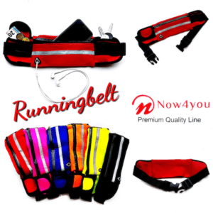 Running belt - Hardloop belt - Hardloop riem - Rood-1258