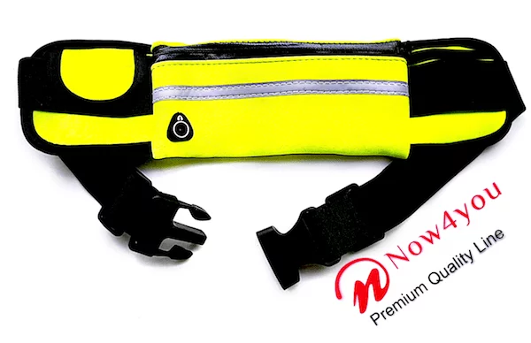 Running belt - Hardloop belt - Hardloop riem - Geel-0 Running belt - Hardloop belt - Hardloop riem - Geel-0