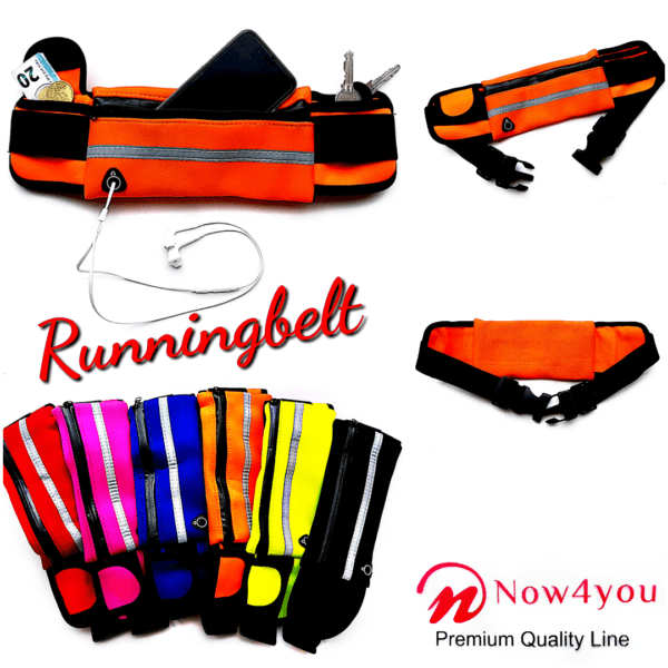 Running belt - Hardloop belt - Hardloop riem - Oranje-1270