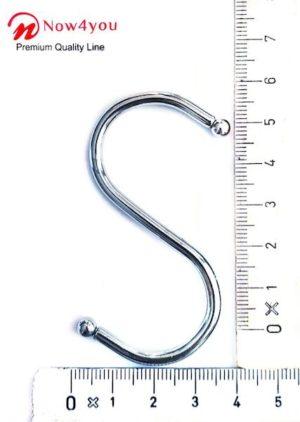Ophanghaken 5 stuks 58 mm x 40 mm met bolletjes-1510