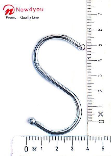 Ophanghaken 5 stuks 58 mm x 40 mm met bolletjes-1510