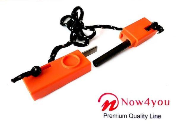 Now4you Magnesium Stick, Vuur Starter in Koker Oranje 10 stuks-1686