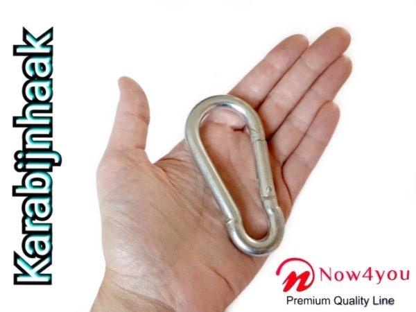 Now4you Karabijnhaak - Karabiner - Musketon 1 stuks-1885