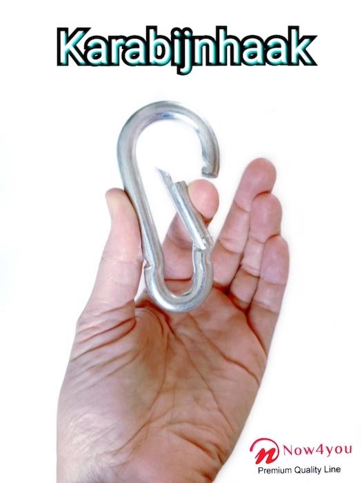 Now4you Karabijnhaak - Karabiner - Musketon 1 stuks-0