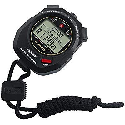 Professionele timer stopwatch, digitale sport stopwatch met countdown timer, 100 ronden geheugen, 0,001 seconde timing-2051