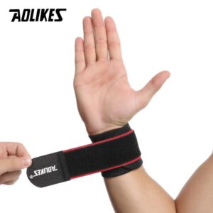 AOLIKES 1x Pols bescherming Brace rood - Afbeelding 2