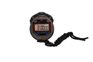 `Now4You Zwarte Waterbestendige Stopwatch met timer