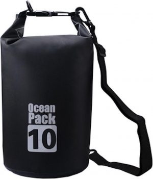 Dry Bag Oceaan Pack 10 Liter - zwart - Afbeelding 1