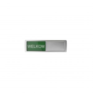 Aluminium look Welkom / Niet Storen Schuifbordje - Afbeelding 4