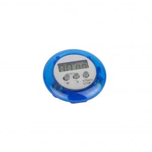 Blauwe LCD keukenwekker met digitale timer - Afbeelding 2