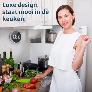 Digitale LED kookwekker met timer - Afbeelding 6
