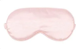 Roze slaapoogmasker