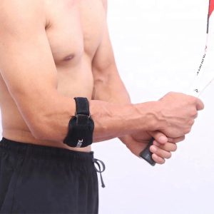 Universele Verstelbare Elleboogbrace - Tennisarm, Golfarm & Meer - Rood - Afbeelding 2