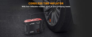 Utrai  4-in-1 Jumpstarter 2000a Starthulp – Met luchtcompressor – Inclusief startkabels – Powerbank - Afbeelding 6