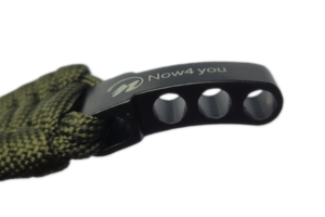 Paracord armband Groen verstelbaar - Afbeelding 3