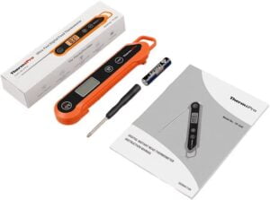 Thermo Pro digitale vleesthermometer TP-03H voor keuken en BBQ – Inklapbaar – Waterdicht - Kernthermometer – Suikerthermometer – Kookthermometer – Voedselthermometer - Afbeelding 4