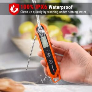 Thermo Pro digitale vleesthermometer TP-03H voor keuken en BBQ – Inklapbaar – Waterdicht - Kernthermometer – Suikerthermometer – Kookthermometer – Voedselthermometer - Afbeelding 3