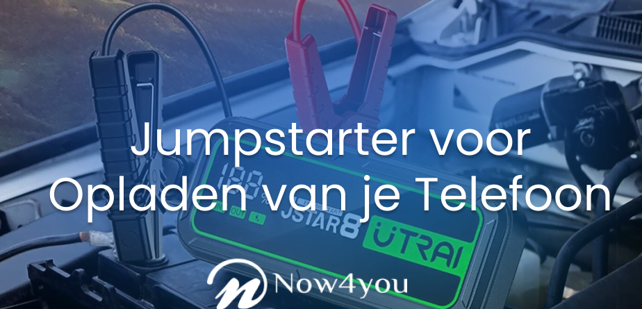 Jumpstarter voor Opladen van je Telefoon