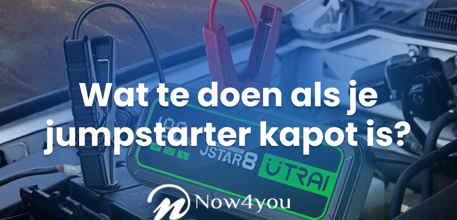 wat te doen jumpstarter kapot