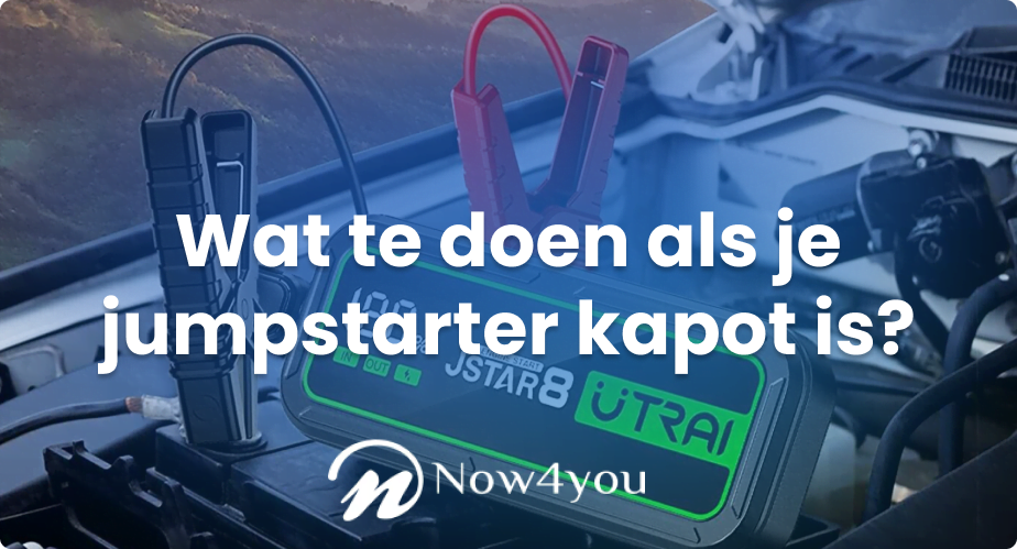 wat te doen jumpstarter kapot