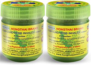 hongthai brand compound herb inhaler formula 2 (2 stuks)