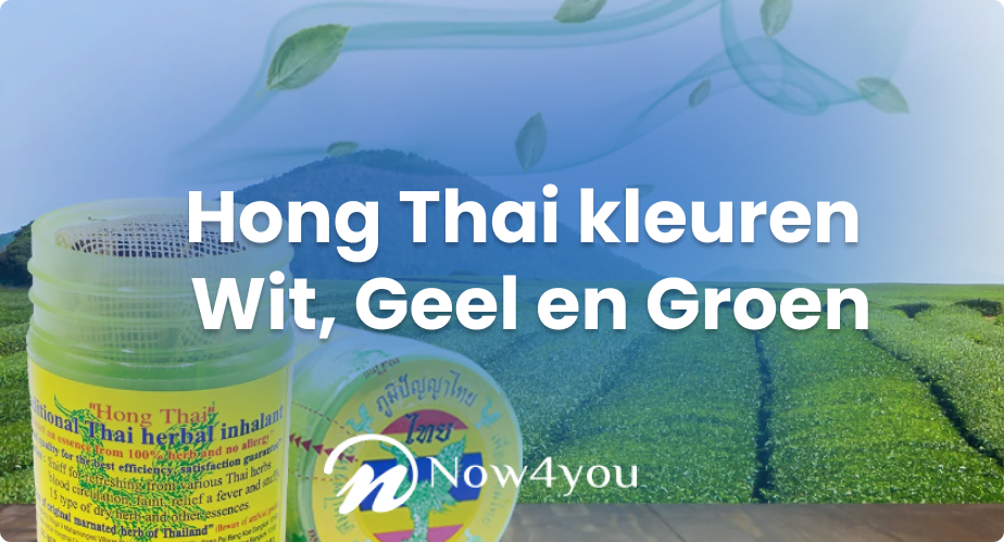 Hong Thai kleuren Wit, Geel en Groen