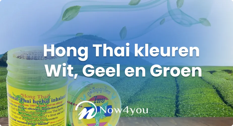 Hong Thai kleuren Wit, Geel en Groen