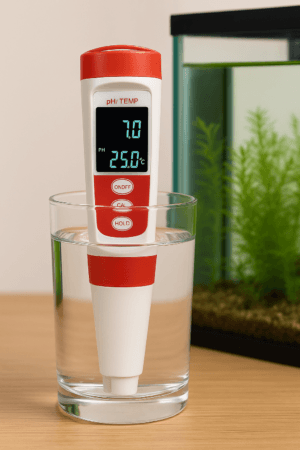 PH & Temperatuur Meter – Digitaal – Voor Water, Aquaria, Zwembaden, Hydrocultuur & Drinkwater – Inclusief Kalibratie - Afbeelding 3