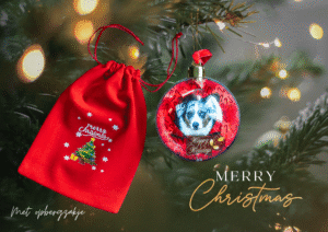 Unieke kerstballen met honden design: Colorful Corgi Christmas. - Afbeelding 9