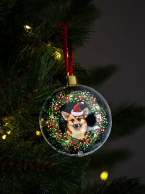 Unieke kerstballen met honden design: Corgi Christmas Mix. - Afbeelding 8