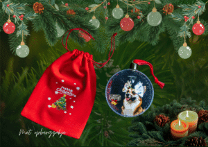 Unieke kerstballen met honden design: Corgi Christmas Sparkle. - Afbeelding 9