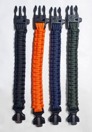 Paracord Survival Armband set 4 stuks